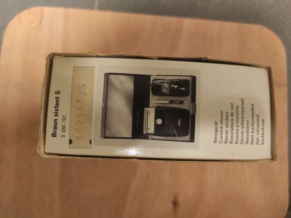 Braun sixtant S in original box