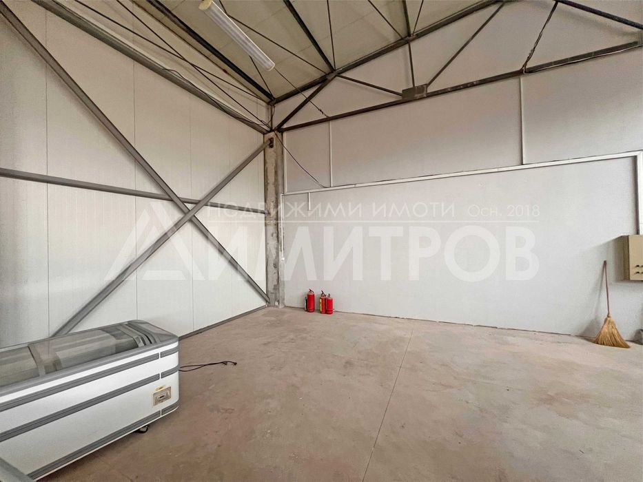 Дава под наем бизнес имот магазин, складово помещение в гр. Нови пазар