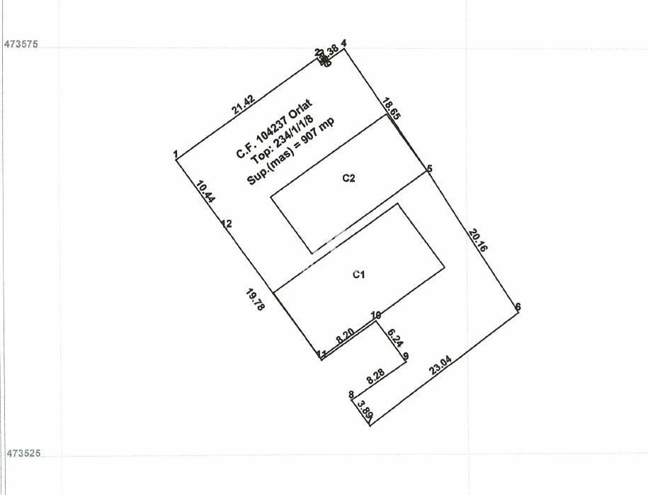 Spatiu industrial compus din doua corpuri in Orlat, central - Sibiu