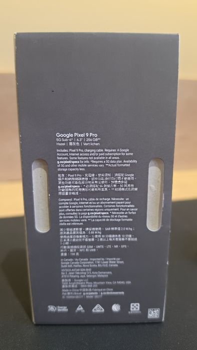 Google pixel 9 pro 256GB