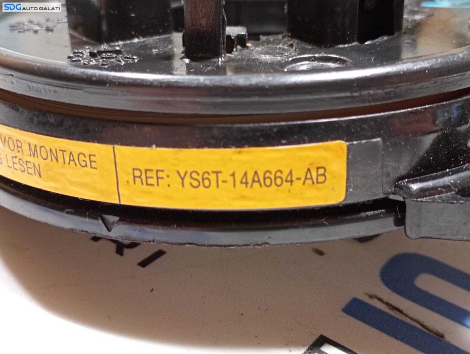 Banda Spira Spirala Airbag Volan Sofer Ford Fiesta 4 1995 - 2002 Cod YS6T-14A664-AB [M4847]