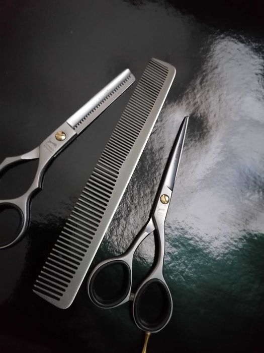 Set Foarfeci profesionale jaguar tuns filat pieptăn 5,5
