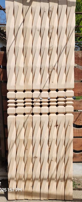 Stalpi sculptati 10/10,lungime 2,20 cm