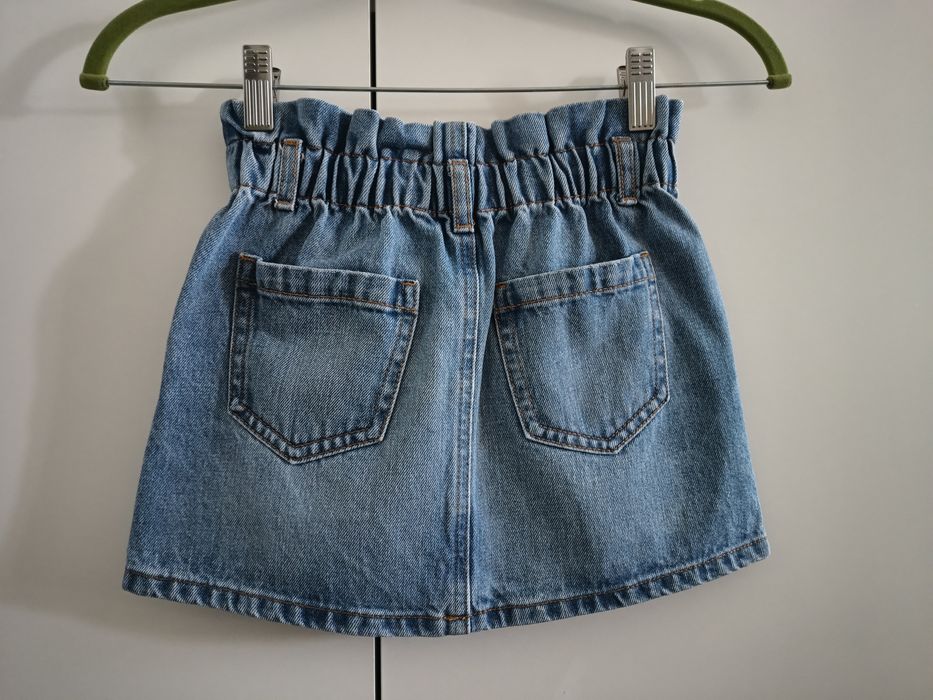 Детска дънкова оригинална пола Benetton