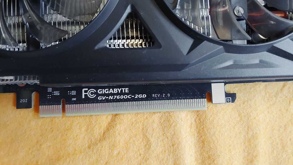 Графична карта GIGABYTE GeForce GTX 760 N760OC-2GD Rev 2.0