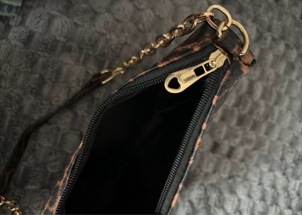 Сумка через плечо sever и с леопардовым принтом