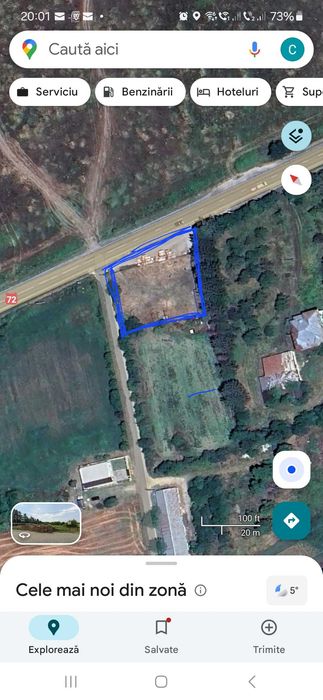 Inchiriez teren intravilan Sacuieni, DN 72