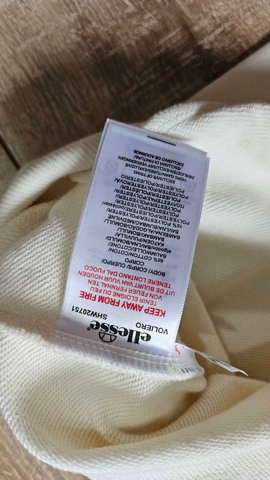 Мъжка бяла елегантна блуза Ellesse в размер М