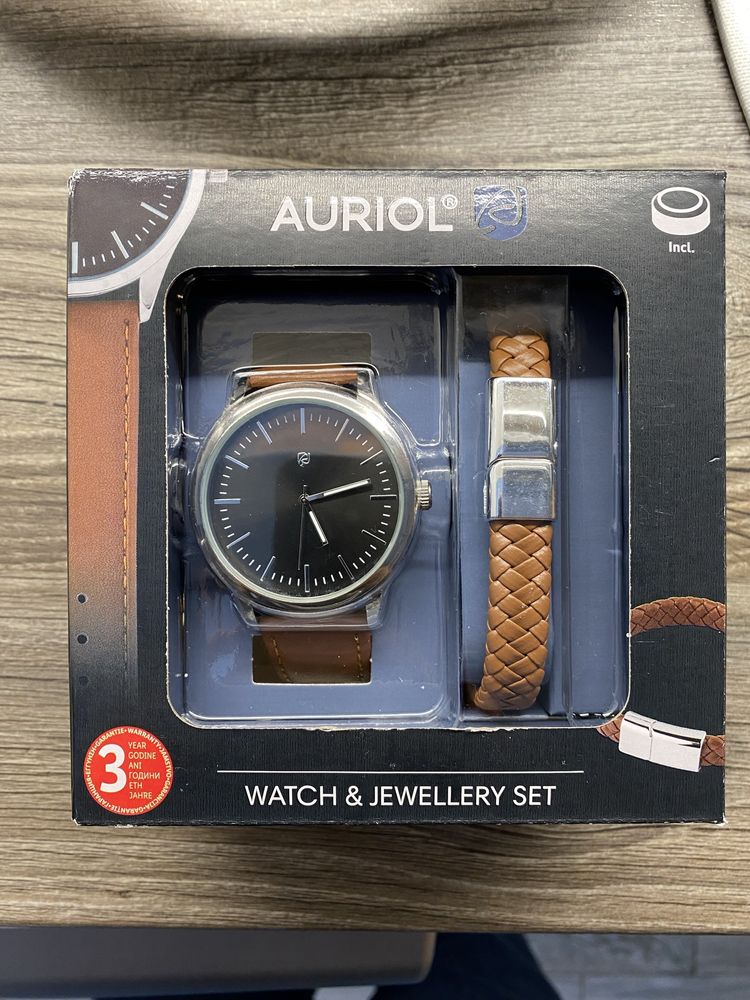 Auriol watch discount and jewellery set