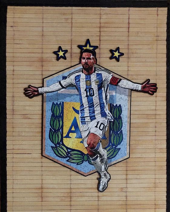 Пъзел дървен различни животни