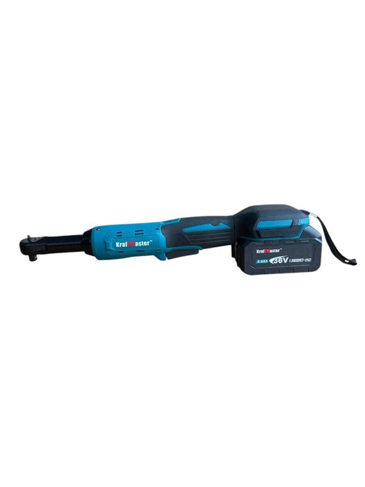 Акумулаторна тресчотка KraftMaster 36V 8Ah - комплект с 2 батерии и зарядно