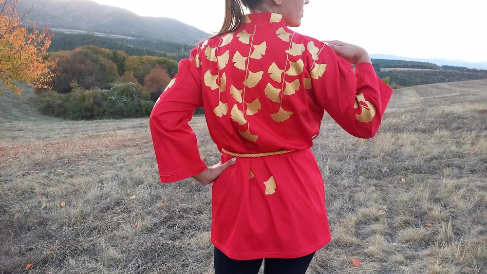 Ръчно рисувани дамски кимона