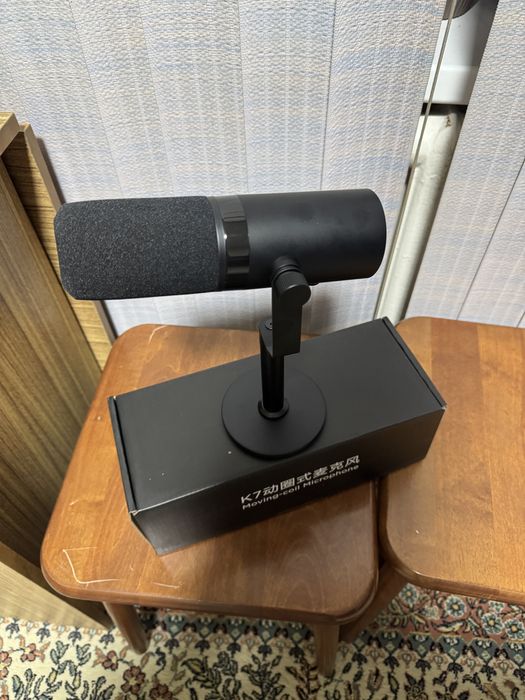 Продам студийный микрофон для стрима Boya K7