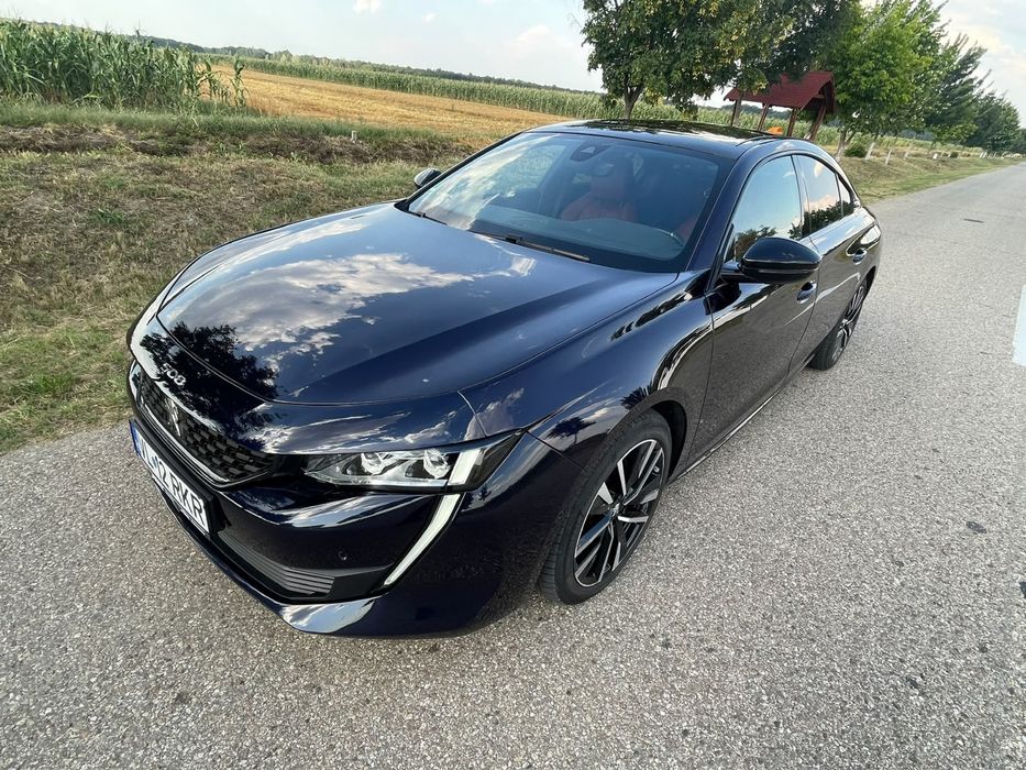 Peugeot 508 GT Plug-in Hybrid 225 | Night Vision | Masaj | Trapă | Istoric Peugeot | 76.000 km