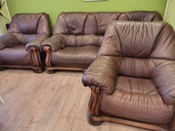 Гарнитура дъб,резбована масив, телешки бокс