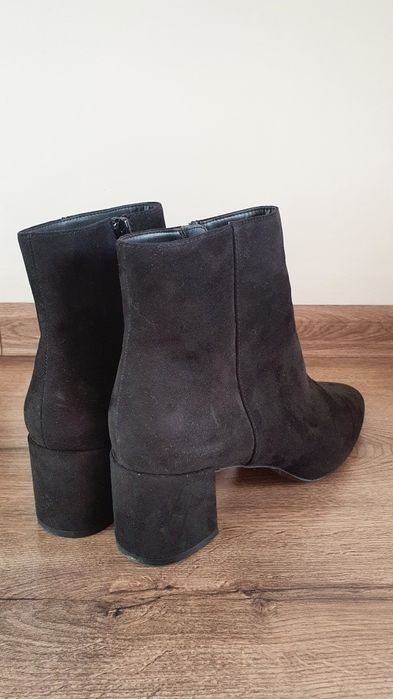 Botine, piele, Mango, aproape noi, marime 39