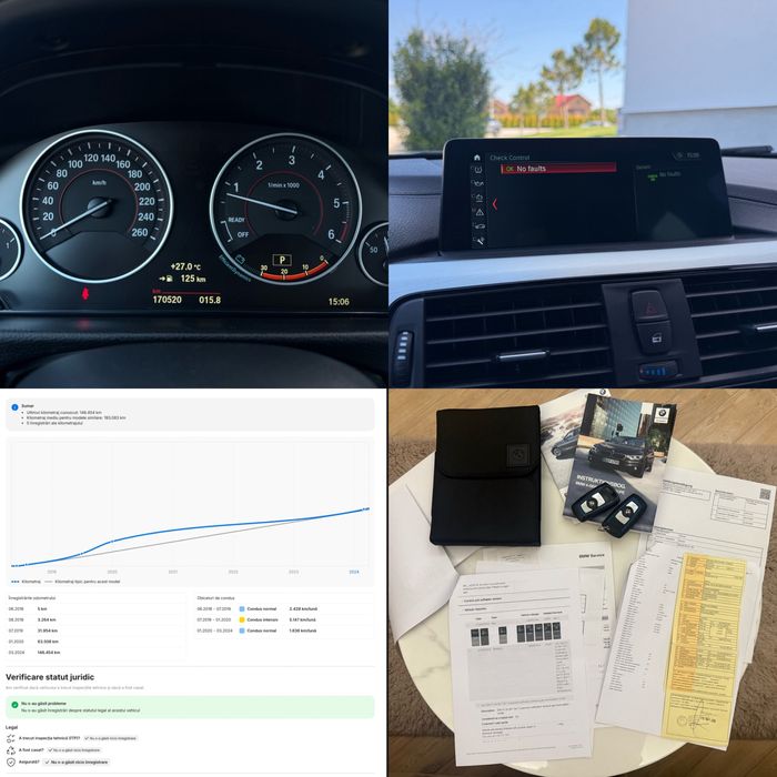 Bmw 420d *B47* *190cp* *2018* *M Pachet* *LCI* *Estoril Blau* *NBT EVO* *ALCANTARA* *INCALZIRE* *170.000 km*