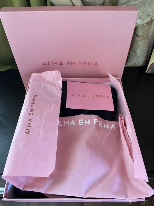 Ghete de piele Alma en Pena