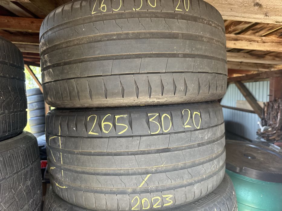 265/30/20”Set 2 buc CONTINENTAL SportContact 7.dot 2023.anv Vară Impec