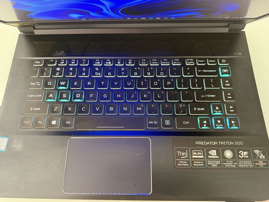 Acer predator triton 500 rtx2060