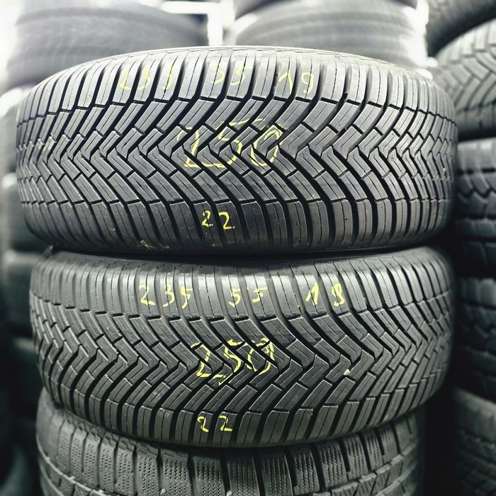 2x 235/55/19 M+S CONTINENTAL ALLSEASON 2022 Stare excelentă