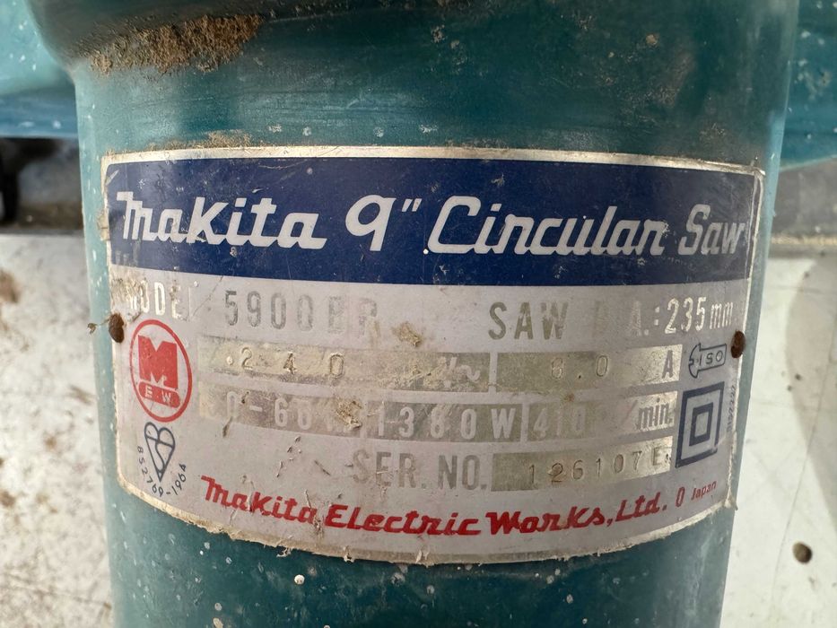 Ръчен циркуляр - Makita 1380 W/ 235 mm