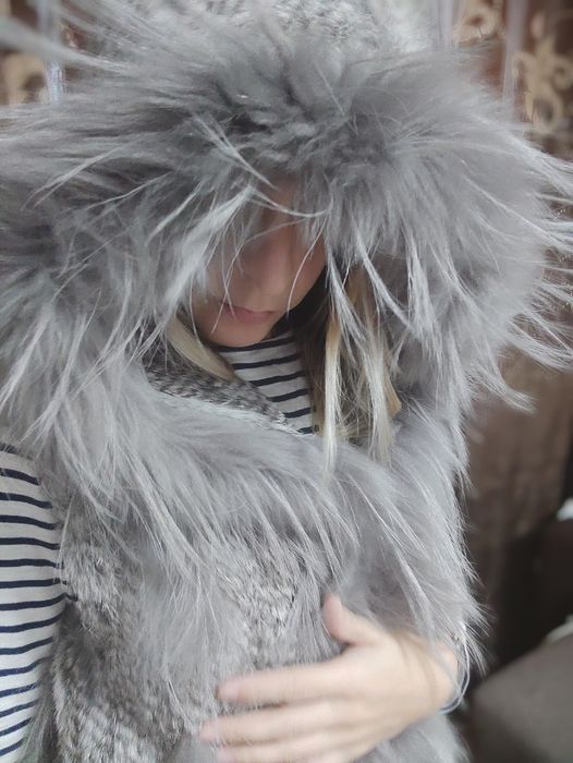 Vesta blana naturala