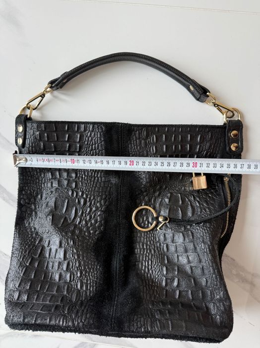 Дамска чанта от естествена кожа