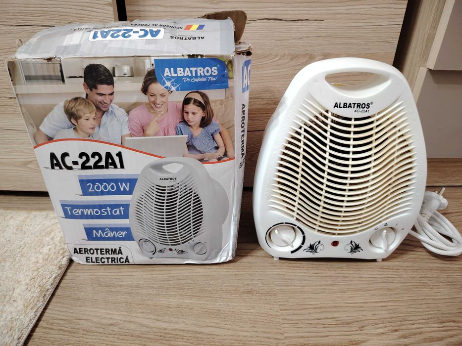 Ventilator / Aeroterma aer cald / rece, electrica , Albatros