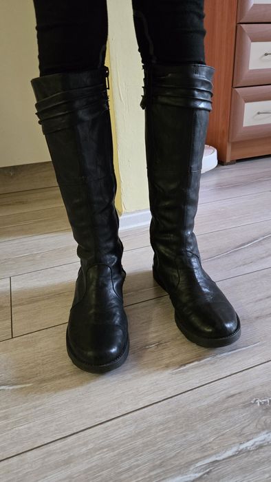 Ботуши естествена кожа 36 номер