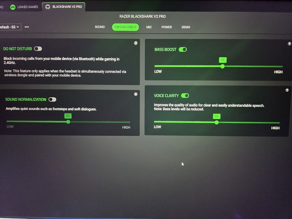 Безжични слушалки Razer Blackshark v2 pro (2023)