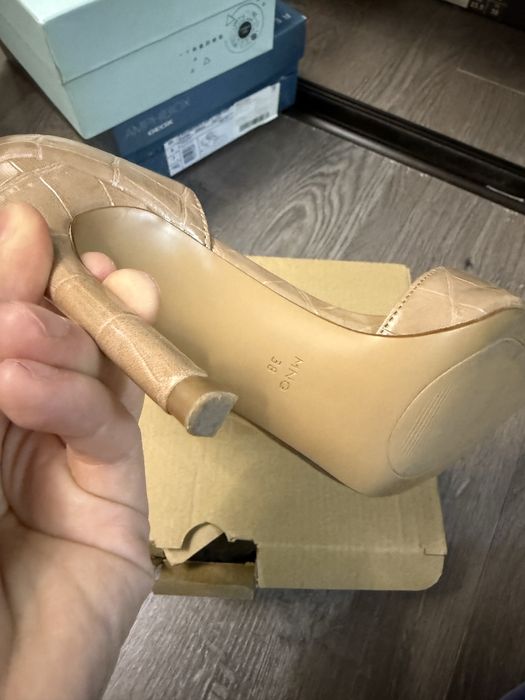 Лодочки mango в идеальном состоянии