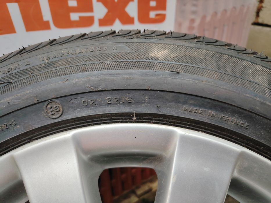 Vând jantă Al/16  VW, cu anvelopa  Bridgestone