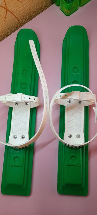 Детские мини лыжи