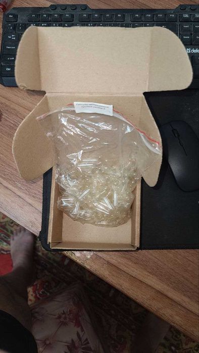 Капсулы желатиновые размер № 0 300 штук (пустышки)