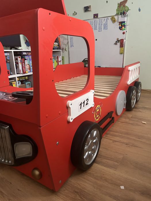 Pat masina pompieri, somiera