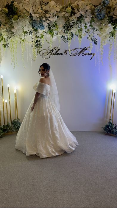 Продам б/у свадебное платье