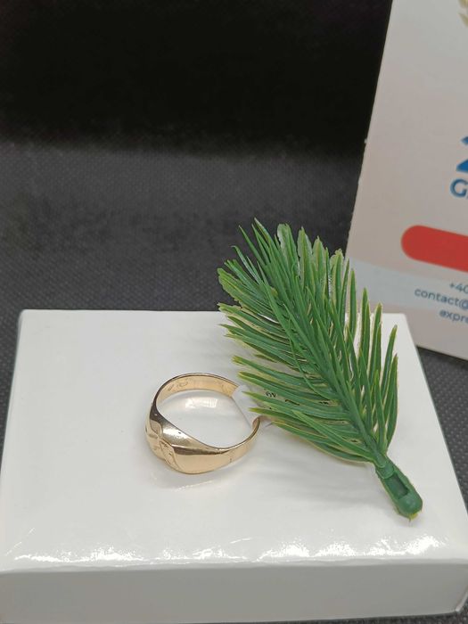 Inel aur 14K 3.24g (Ag16 Moldova b32112) - Garantie 2 ani!