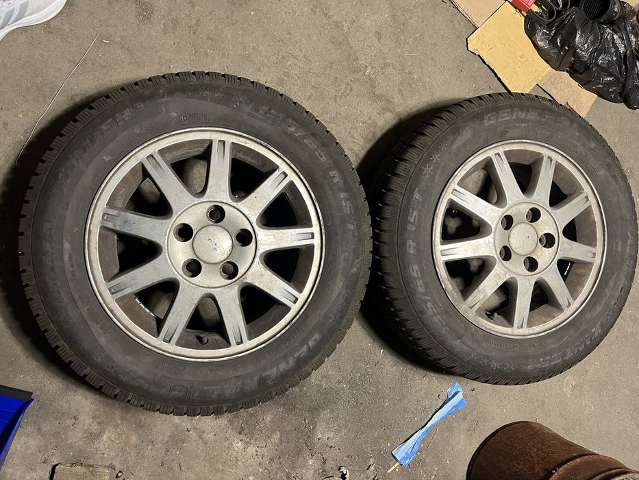 джанти за Форд + 2 зимни гуми