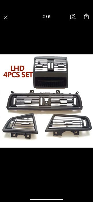 Grila centrala ventilație bord Crom Bmw f10 f11 f12 f18 stanga dreapta
