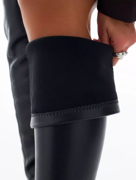 Ботфорты зимние на платформе