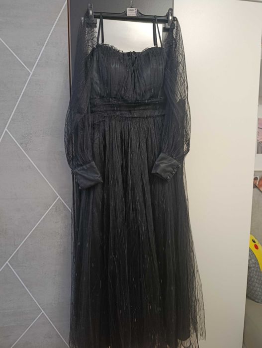 Rochie ocazie lunga,neagra!