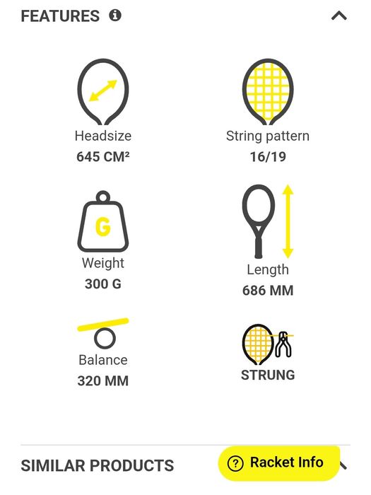 Тенис ракета Wilson Pro Open