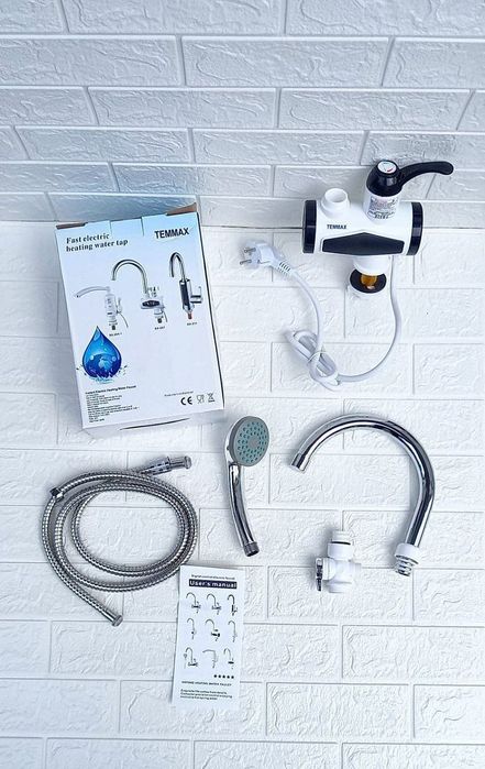 Кран водоногреватель с душом