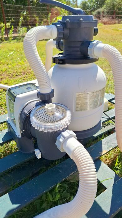 Intex Prism Frame 457×122 .Folosit 3 veri.