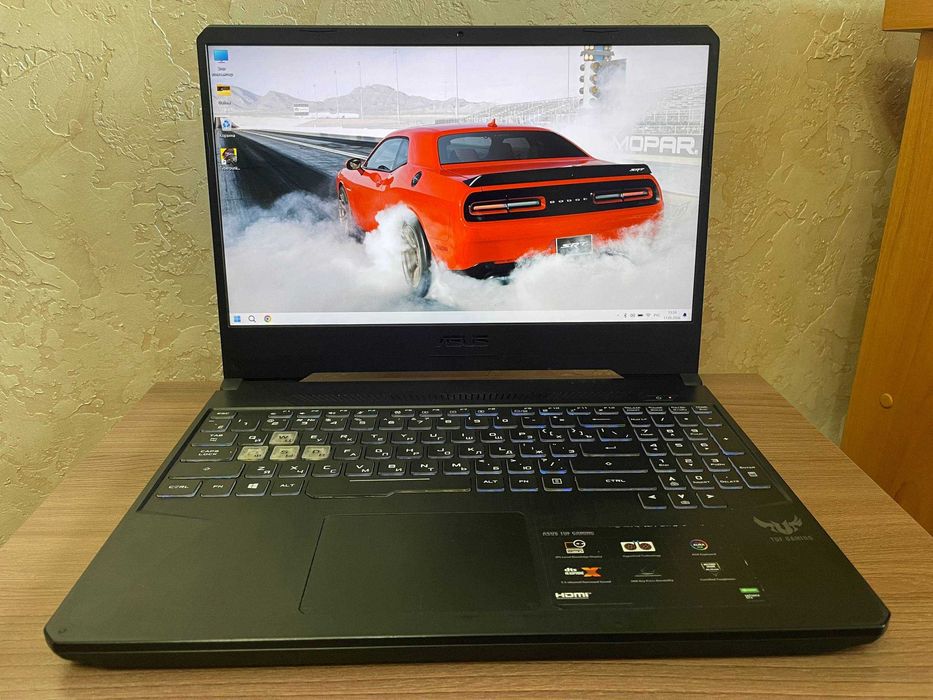 Asus Tuf Fx505d /Ryzen 5-3550/16Gb Ram/256Gb ssd/1Tb Hdd/GF 1650 4Gb/