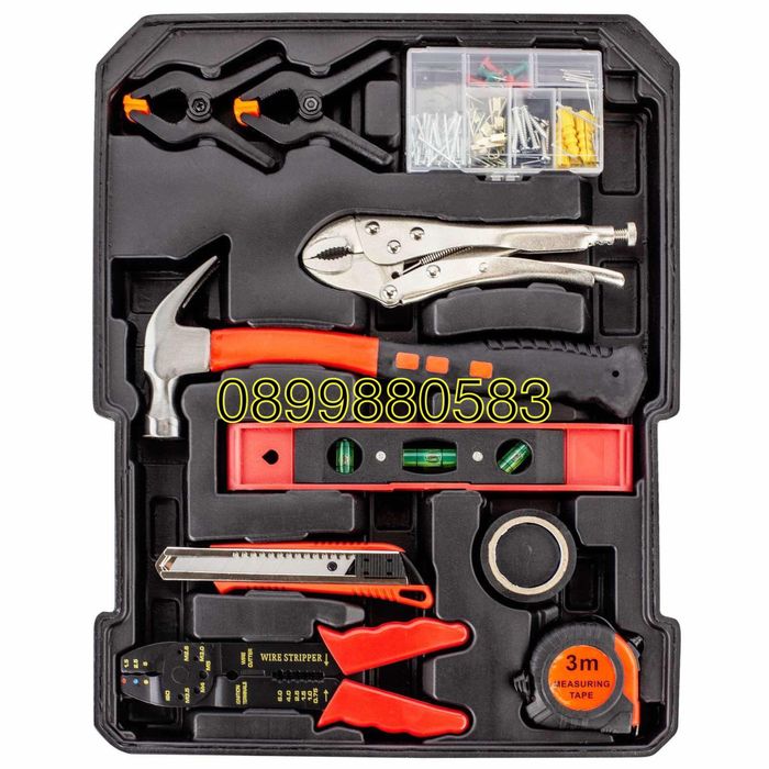 Комплект алуминиев куфар с инструменти 1050 части BTl