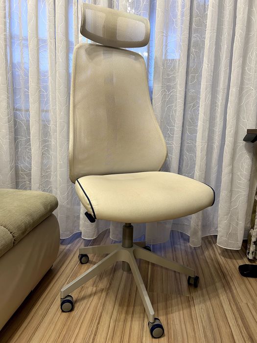 Scaun ergonomic crem, Ikea