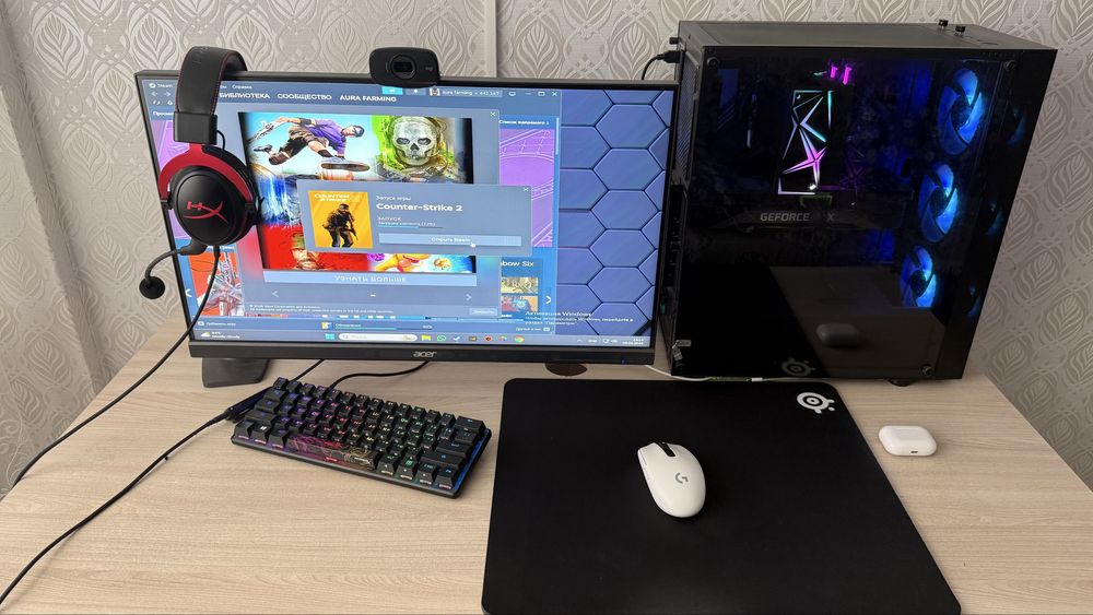 Продам мощный игровой компьютер