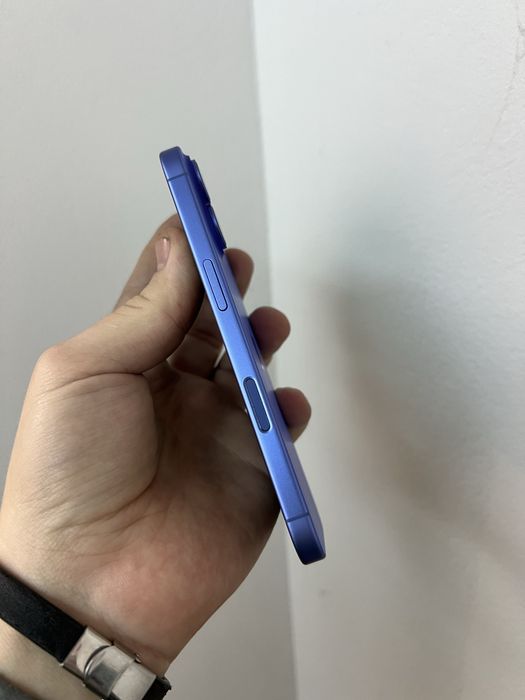 iPhone 16 Blue 100% baterie impecabil